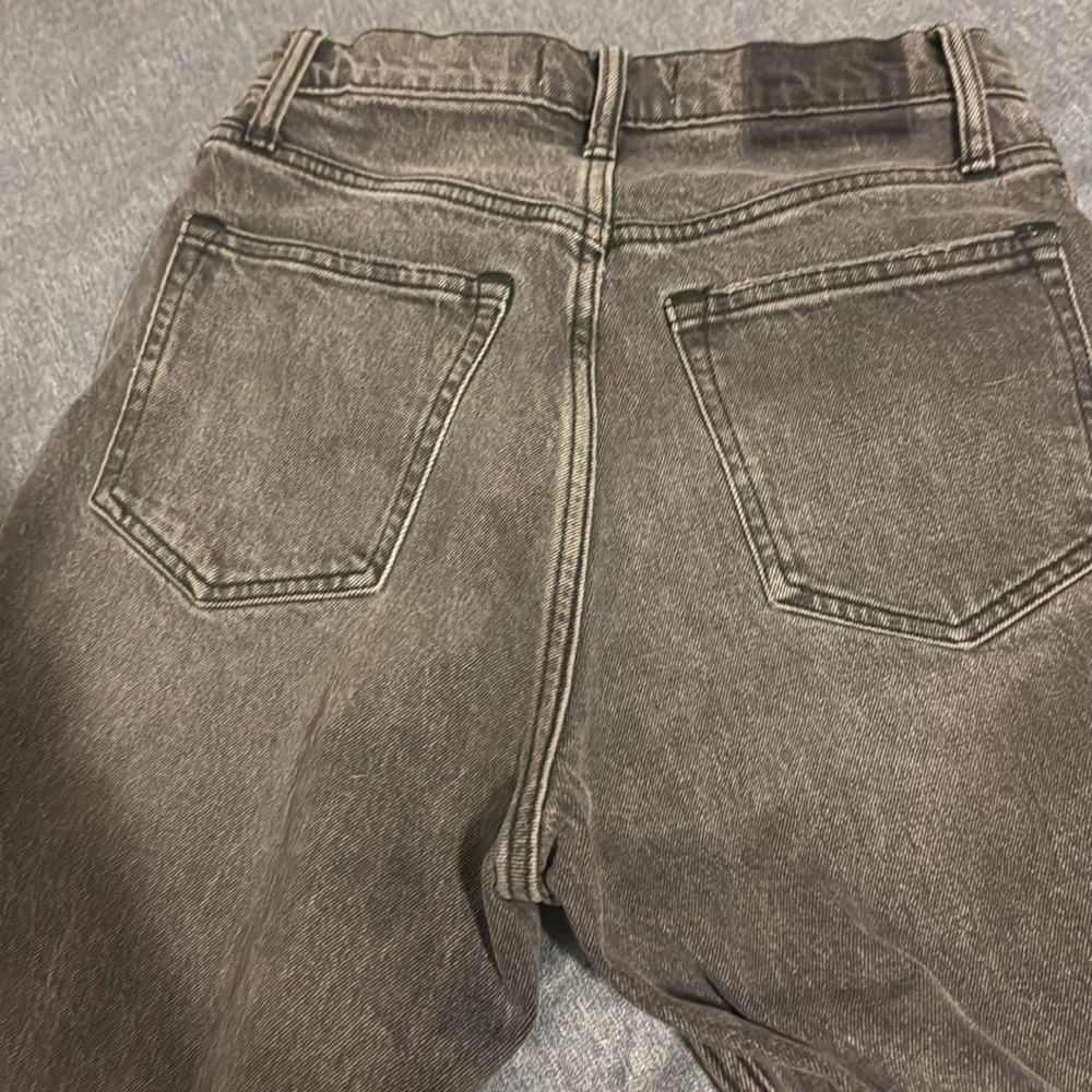 Abercrombie & Fitch Gray Women Jeans - Picture 4 of 5